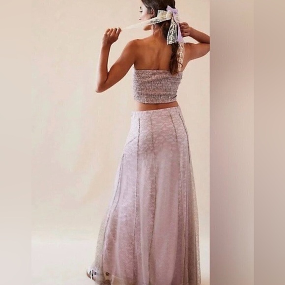 NWT Free People Shape Of You Set Pink Combo Sz XS - Picture 2 of 4